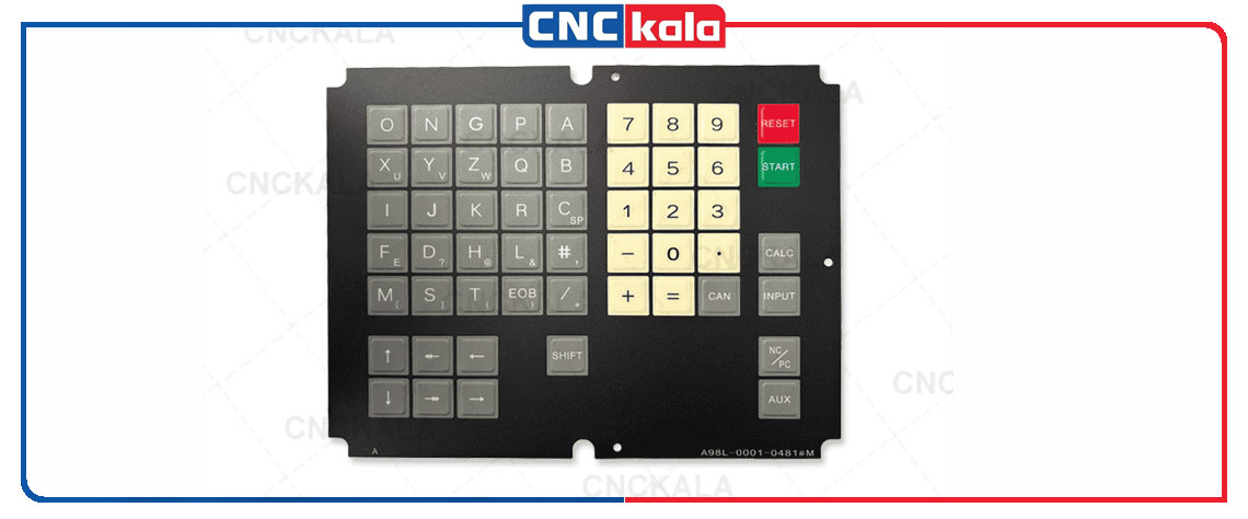 لیبل کیبورد FANUC