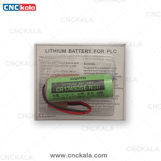 باطری لیتیوم SANYO مدل CR17450SE-R باطری لیتیوم SANYO مدل CR17450SE-R