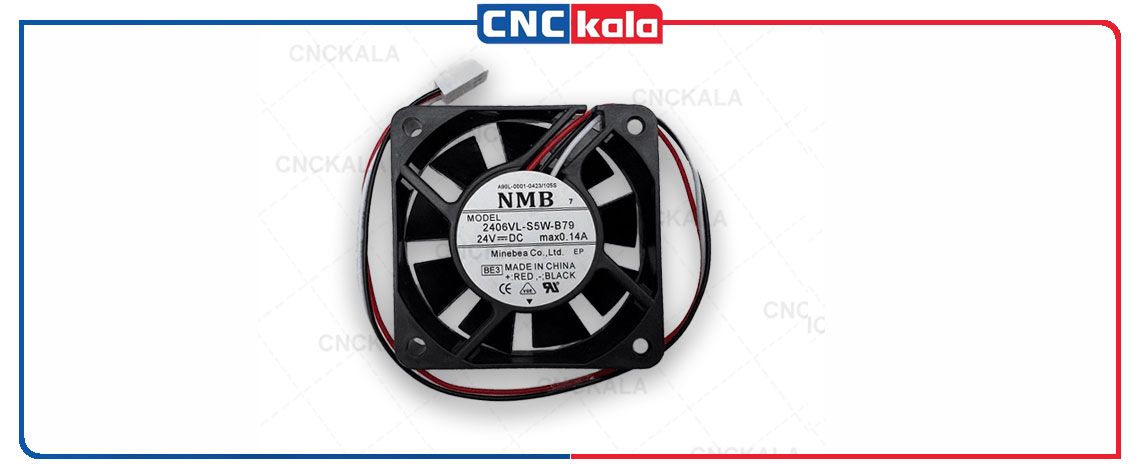 فن خنک‌کننده NMB مدل 2406VL-S5W-B79
