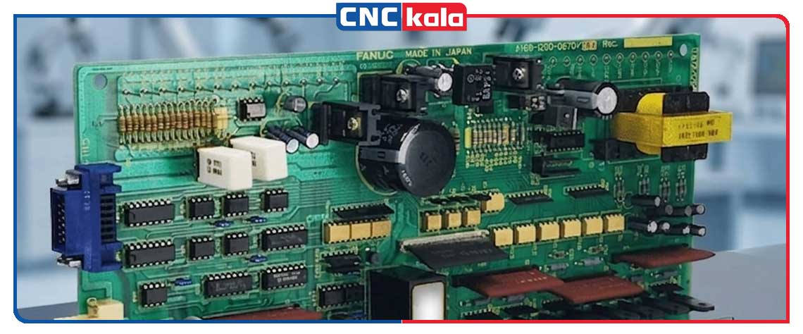برد سروو فانوک مدل A16B-1200-0670/06A مناسب آمپلی‌فایرهای سری A06B-6057