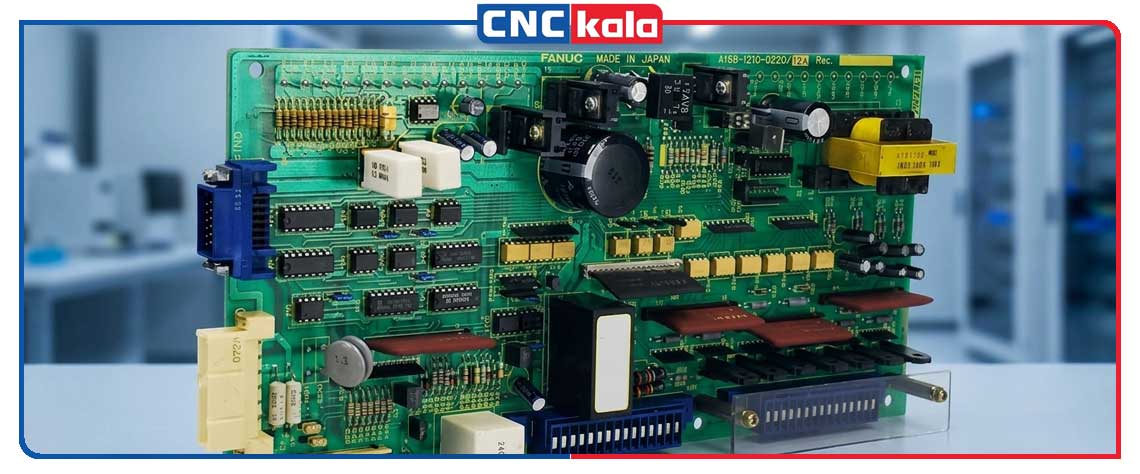 برد سروو فانوک مدل A16B-1200-0670/06A مناسب آمپلی‌فایرهای سری A06B-6057