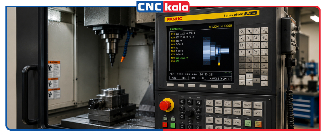 آشنایی با کنترلر فانوک Fanuc سی ان سی