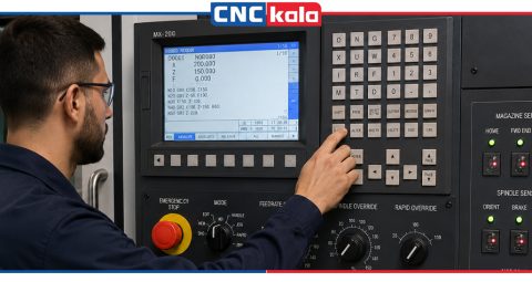 دکمه ها و سنسورهای دستگاه CNC چه نقشی در ایمنی دارند؟