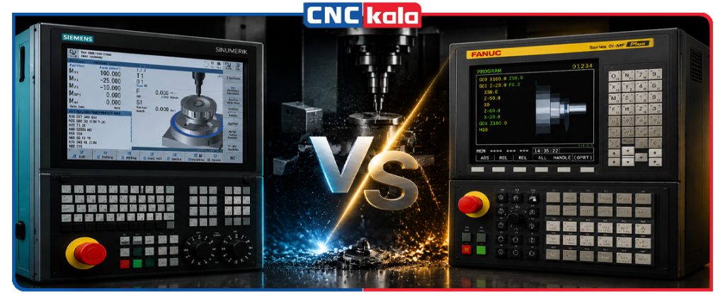 کنترلر CNC زیمنس بهتر است یا فانوک؟