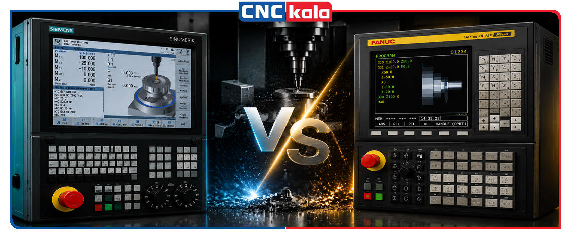 کنترلر CNC زیمنس بهتر است یا فانوک؟