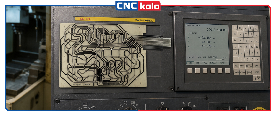 خرید صفحه کلید FANUC از CNC کالا
