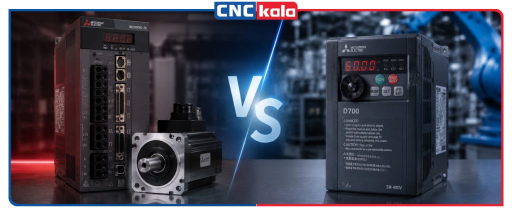 سروو درایو میتسوبیشی چیست و چه تفاوتی با اینورتر میتسوبیشی دارد؟