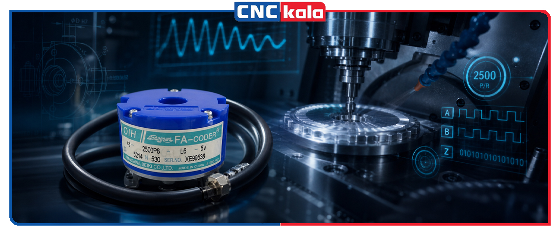 معرفی انکودر تاماگاوا و کاربرد در CNC