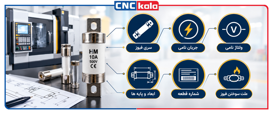 نکات مهم هنگام خرید فیوز سی ان سی HM و HP