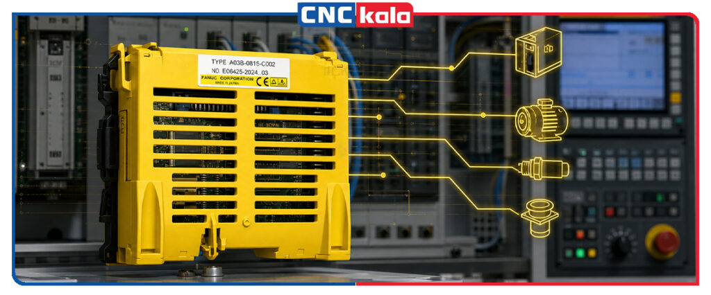 کارت I/O فانوک چیست و چه نقشی در سیستم کنترل دارد؟