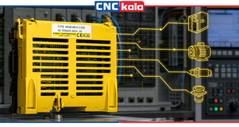 کارت I/O فانوک چیست و چه نقشی در سیستم کنترل دارد؟