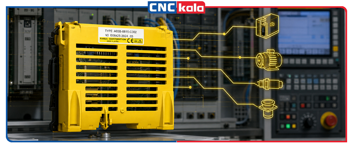 کارت I/O فانوک چیست و چه نقشی در سیستم کنترل دارد؟